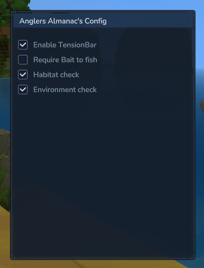 In game config